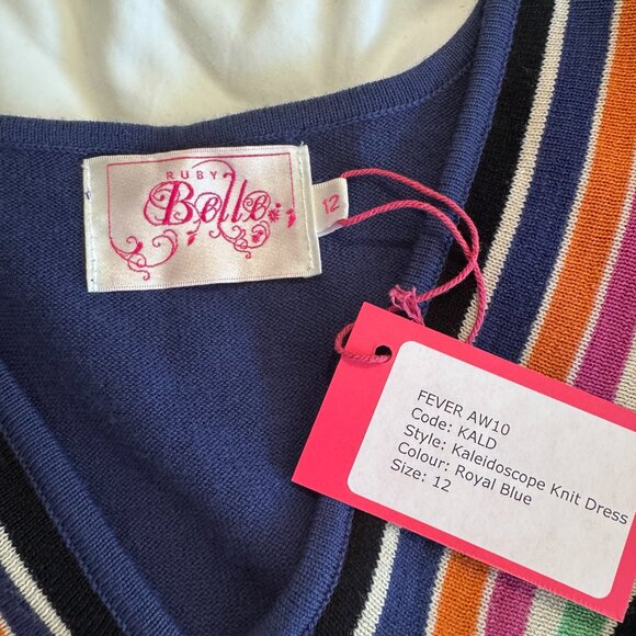 Ruby Belle vintage mod sweater dress 12 - Picture 5 of 7